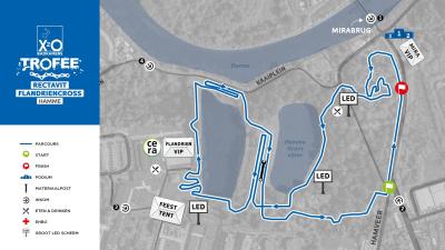 Miniprofil for cykelløbet Cyklecross: X2O Trofee Hamme [K]